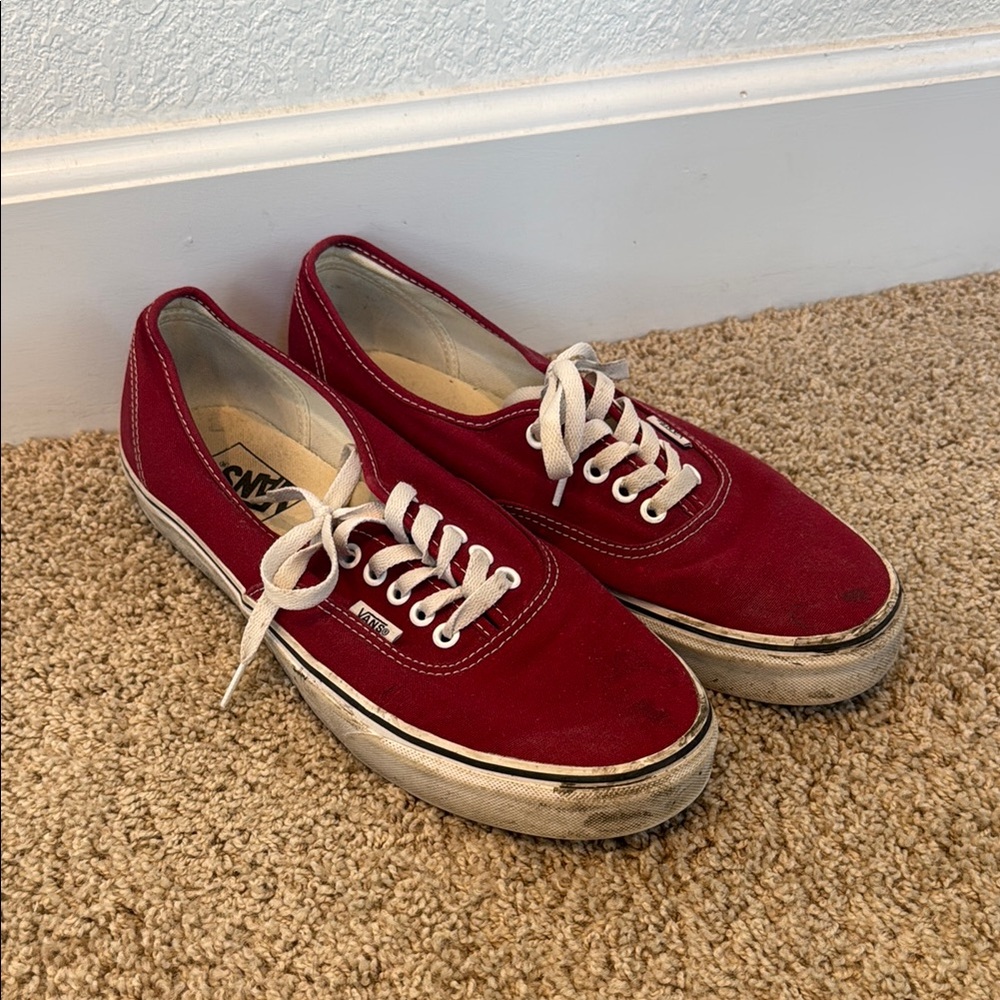 Vans Red Sneakers